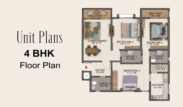 Purva Codename Flow Floor Plan